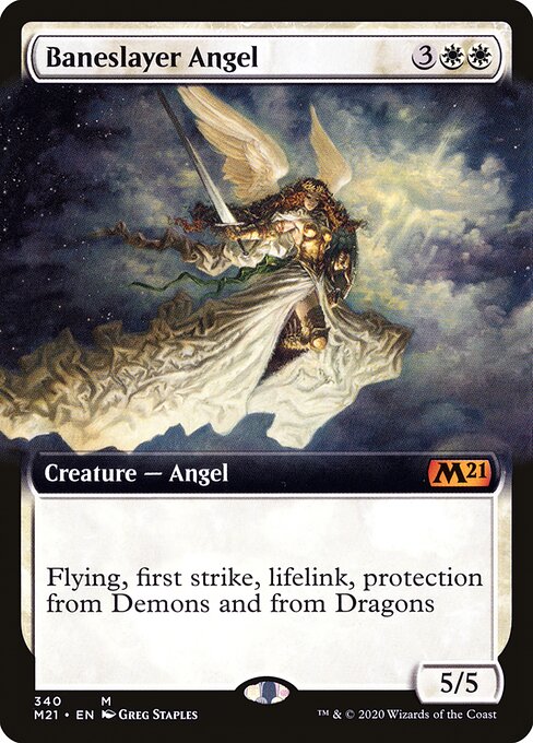 M21: Baneslayer Angel (Extended Art) (Foil)