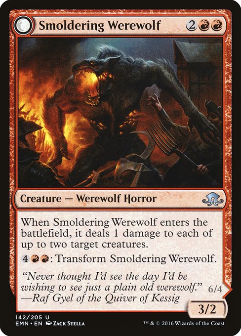 EMN: Smoldering Werewolf