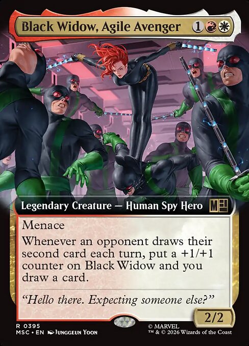 MSC: Black Widow, Agile Avenger (Extended Art)