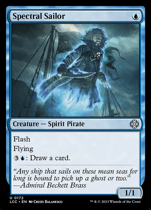 LCC: Spectral Sailor