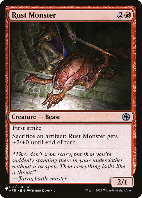 PLST: Rust Monster