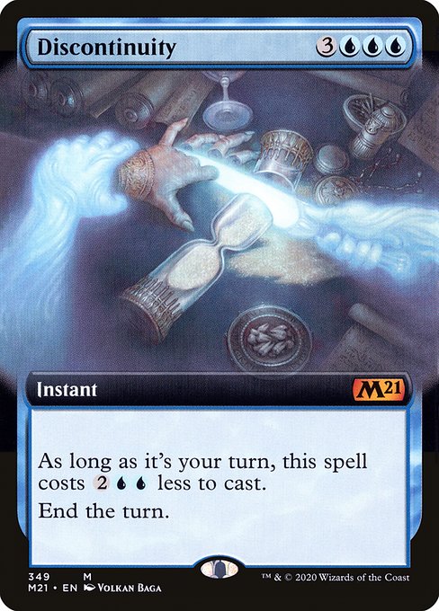 M21: Discontinuity (Extended Art) (Foil)