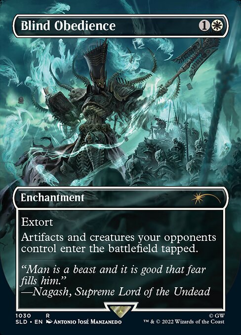 SLD: Blind Obedience (Borderless) (Foil)