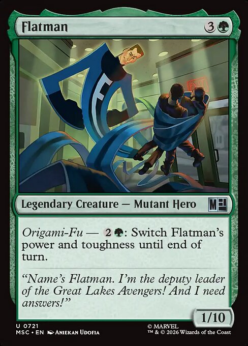 MSC: Flatman (Foil)