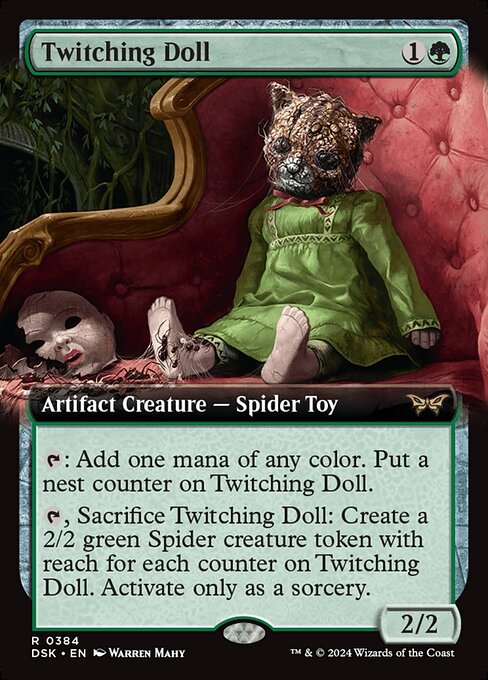 DSK: Twitching Doll (Extended Art) (Foil)