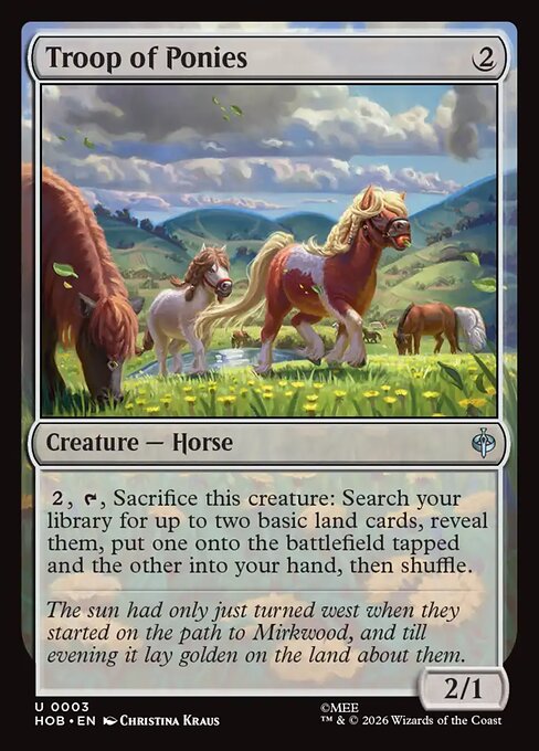 HOB: Troop of Ponies