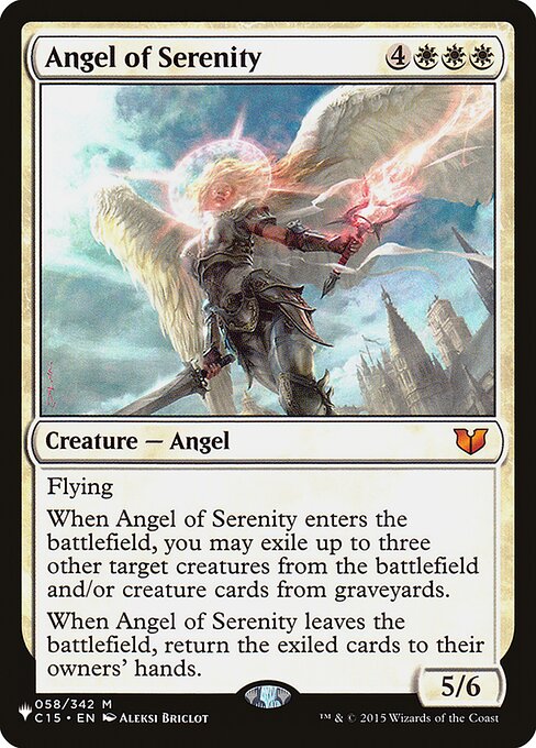 PLST: Angel of Serenity (C15)