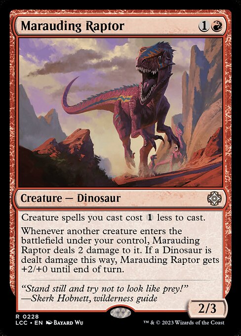 LCC: Marauding Raptor