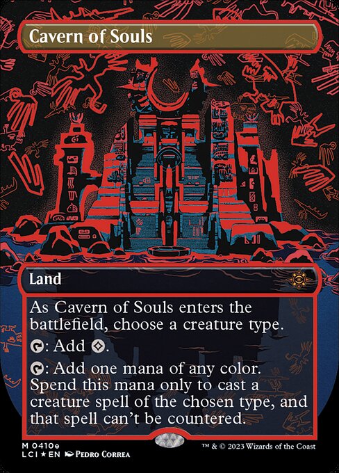 LCI: Cavern of Souls (0410e) (Borderless) (Foil)