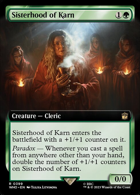 WHO: Sisterhood of Karn (Extended Art)