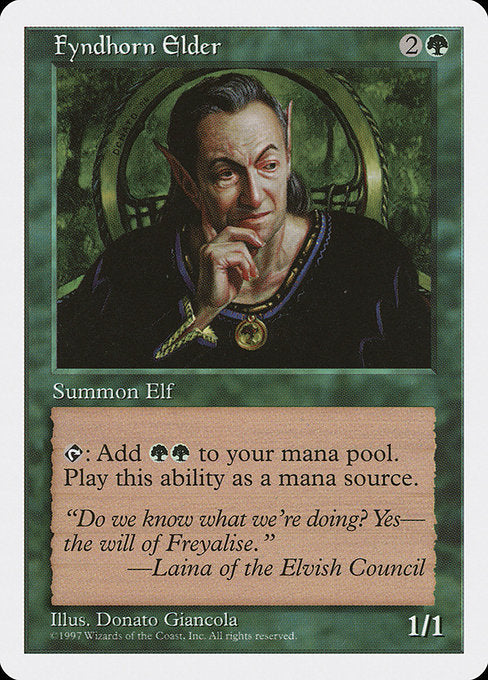 5ED: Fyndhorn Elder