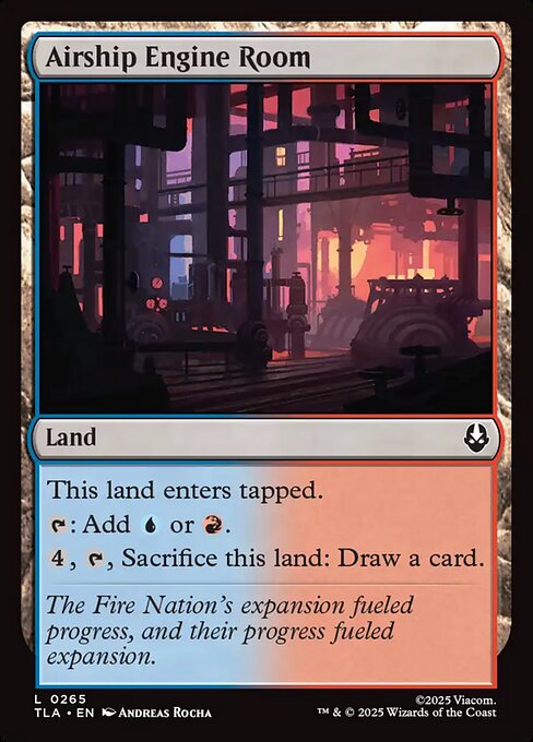 TLA: Airship Engine Room (Foil)