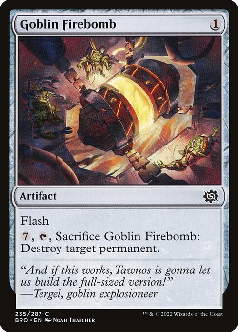 BRO: Goblin Firebomb