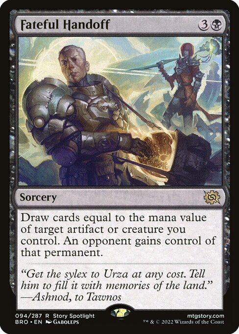 BRO: Fateful Handoff (Foil)