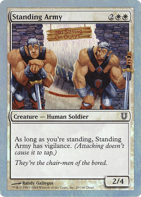 UNH: Standing Army (Foil)