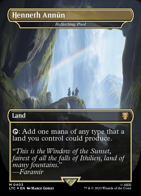 LTC: Henneth Annun - Reflecting Pool (Surge Foil)