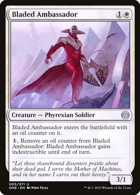 ONE: Bladed Ambassador