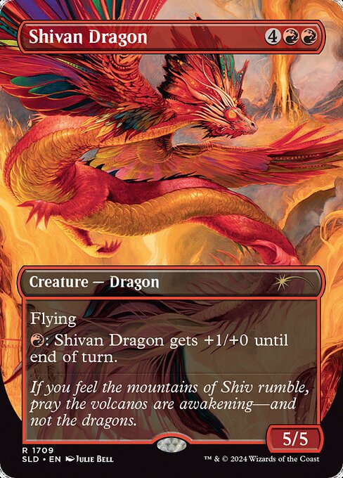 SLD: Shivan Dragon (Foil)