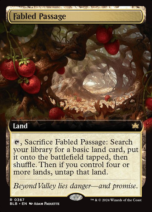 BLB: Fabled Passage (Extended Art) (Foil)