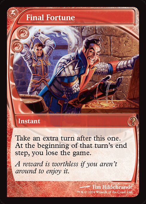 MB2: Final Fortune (Future Sight) (Foil)
