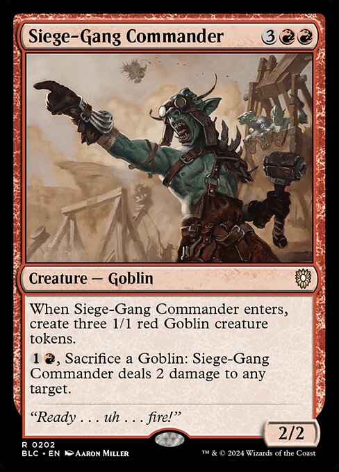 BLC: Siege-Gang Commander
