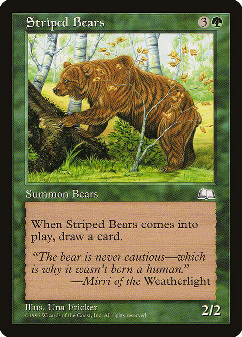 WTH: Striped Bears