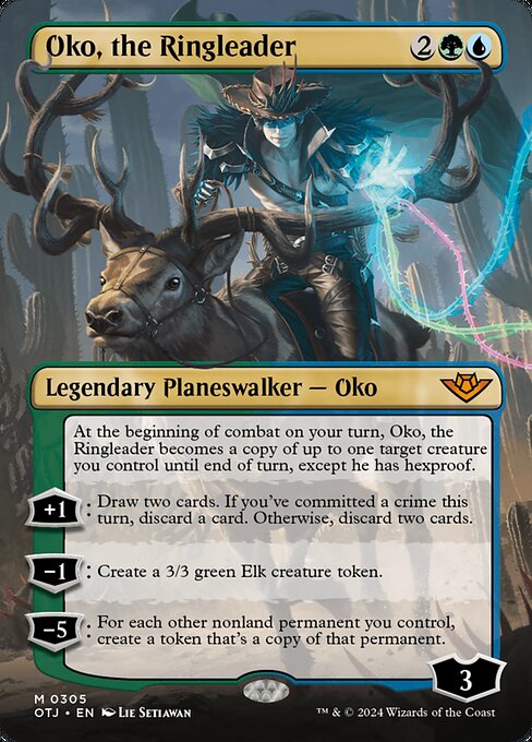 OTJ: Oko, the Ringleader (Borderless)