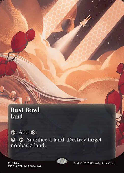 EOS: Dust Bowl (0147) (Borderless) (Galaxy Foil)