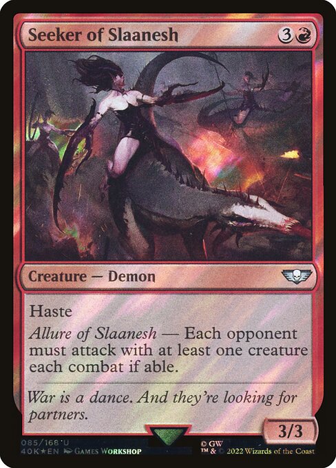 40K: Seeker of Slaanesh (Surge Foil)