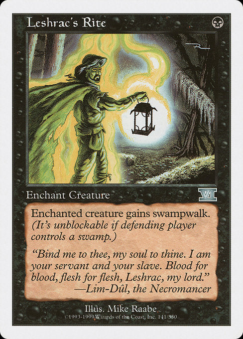 6ED: Leshrac's Rite