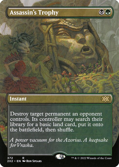 2X2: Assassin's Trophy (Borderless) (Foil)