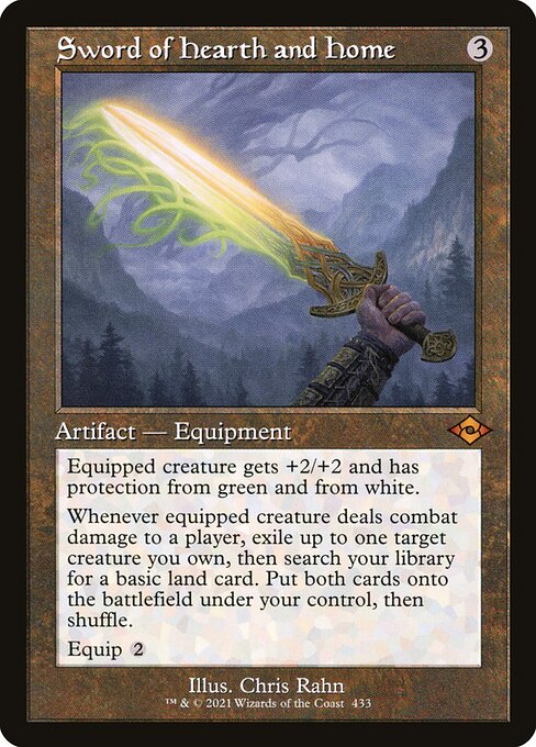MH2: Sword of Hearth and Home (Retro Frame) (Foil Etched)