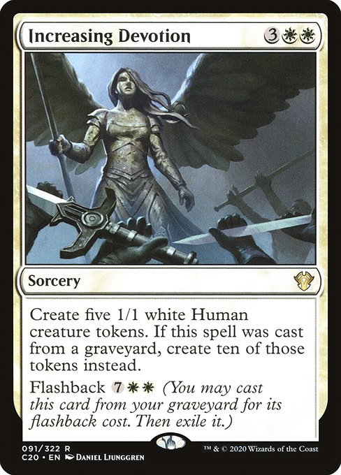 C20: Increasing Devotion