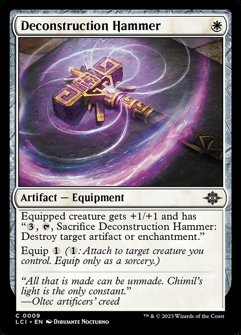LCI: Deconstruction Hammer