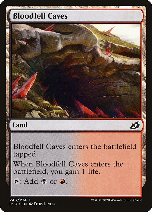 IKO: Bloodfell Caves (Foil)