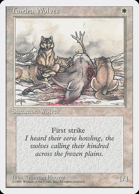4ED: Tundra Wolves