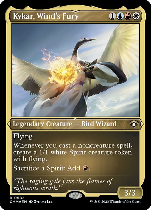 CMM: Kykar, Wind's Fury (Foil Etched)