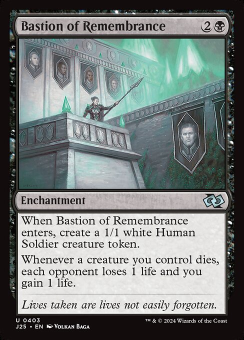 J25: Bastion of Remembrance