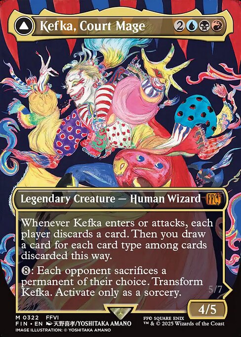FIN: Kefka, Court Mage (Borderless) (0322)