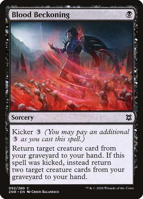 ZNR: Blood Beckoning (Foil)