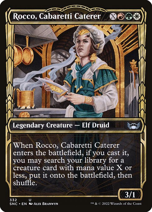 SNC: Rocco, Cabaretti Caterer (Showcase) (Foil)