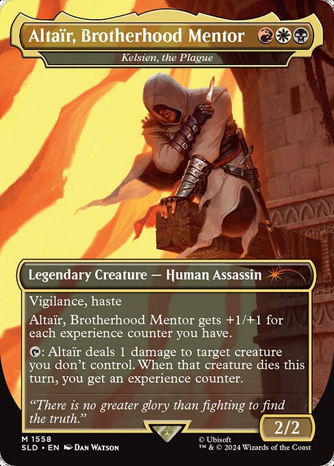 SLD: Altair, Brotherhood Mentor - Kelsien, the Plague (Foil)