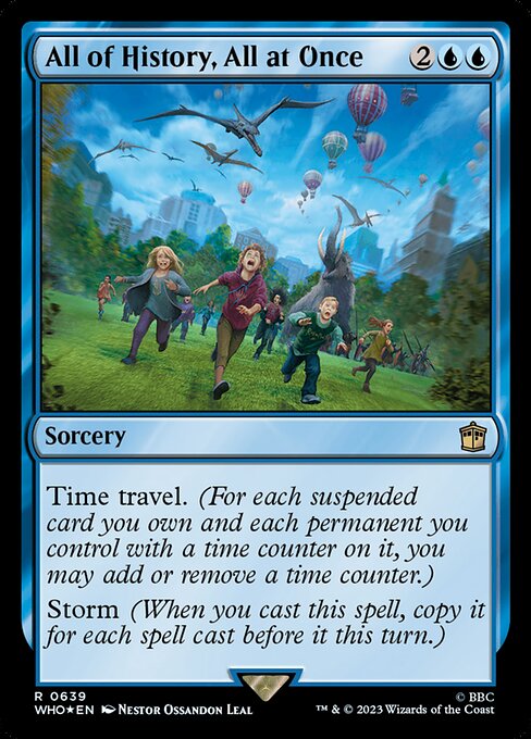 WHO: All of History, All at Once (Surge Foil)