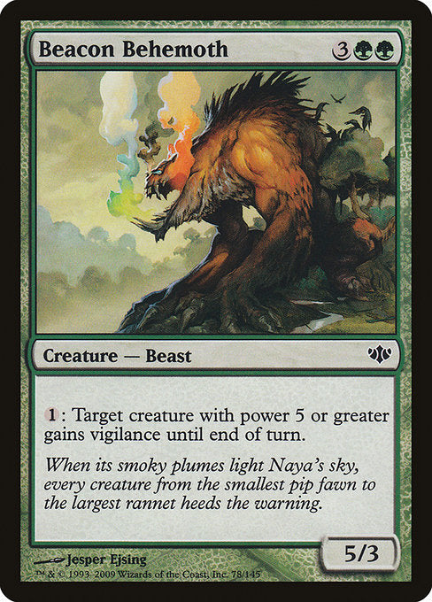 CON: Beacon Behemoth (Foil)