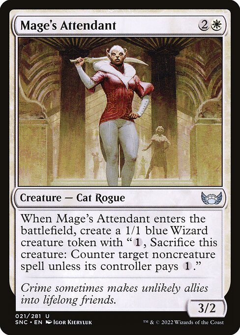 SNC: Mage's Attendant (Foil)
