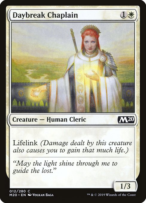 M20: Daybreak Chaplain
