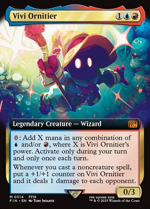 FIN: Vivi Ornitier (Extended Art) (Foil)