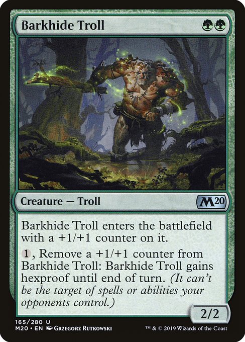 M20: Barkhide Troll (Foil)