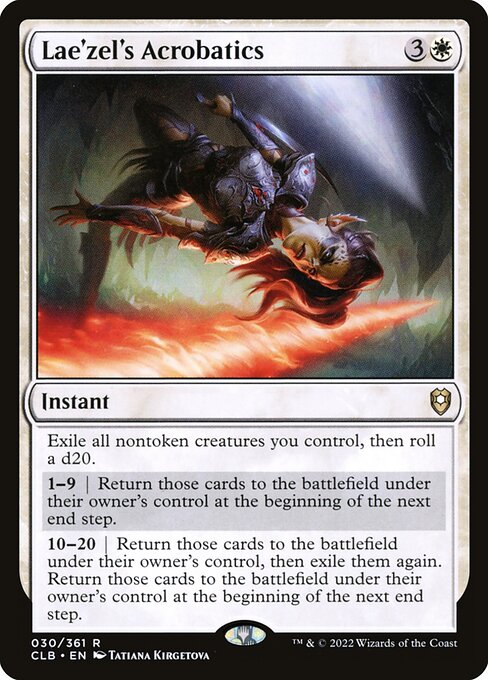 CLB: Lae'zel's Acrobatics (Foil)