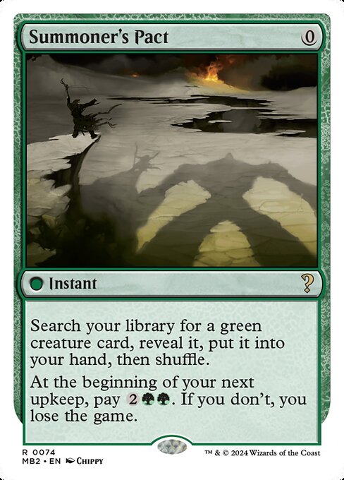 MB2: Summoner's Pact (White Border)